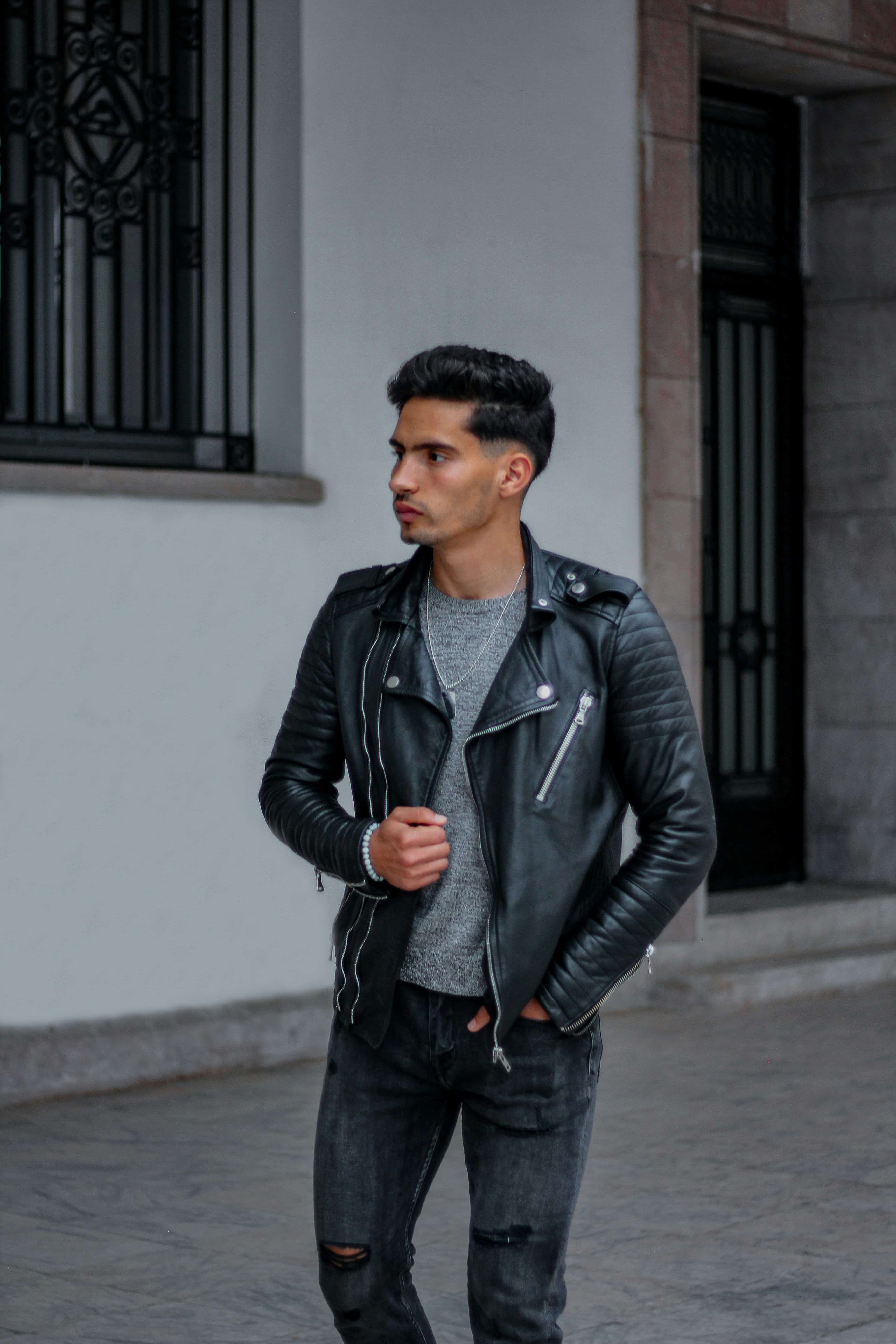 Leather Jacket (Men,Women)